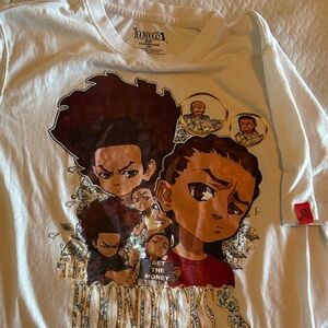 White Graphic Kids T-Shirt